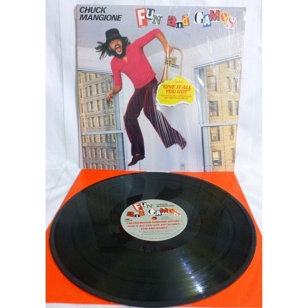Chuck Mangione - Fun and Games - Vinyl LP - SP 3715 - With Hype Sticker